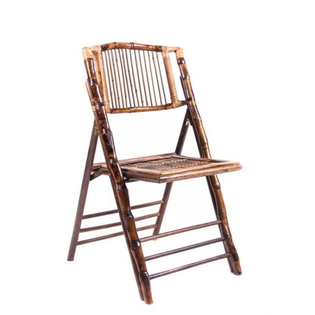 Bamboo Folding Chair Rental