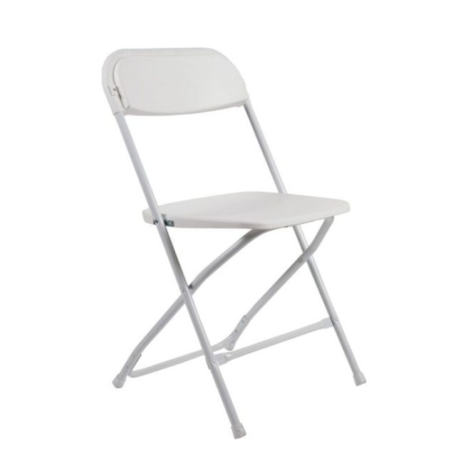 White Folding Chair Rental