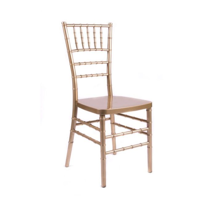 Gold Chaivari Chair Rental