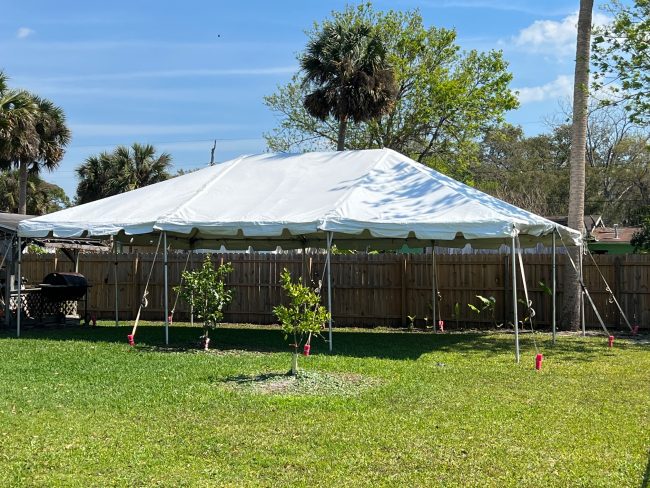 20 x 30 Frame tent