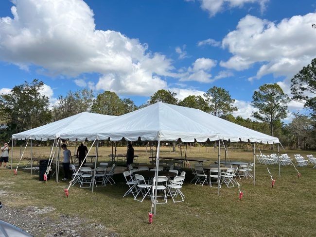 30 x 40 frame tent