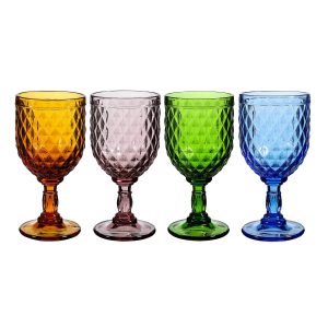 vintage water goblets